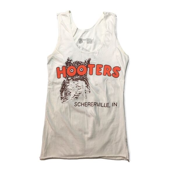 🔃Hooters Logo Waitress Uniform Tank Top - Picture 1 of 5